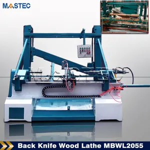 Automatic Loading & Unloading Back Knife Wood Lathe