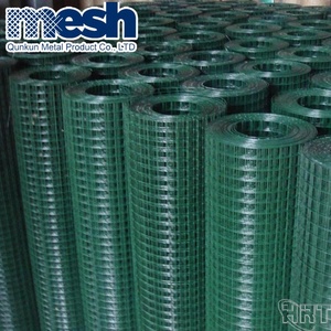 1/2 \ "x 1/2 \" pvc מצופה מגולוון מארג רגיל רשת תיל מרותכת מחיר תחרותי