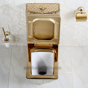 Venta caliente cerámica siphonic y baldeo sanitaria Ware oro - Product Image 6