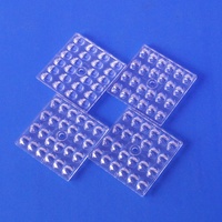 Lente para Farola LED SMD PC Array de 5050 mm 24H1 2835 3030 TIPO II - S