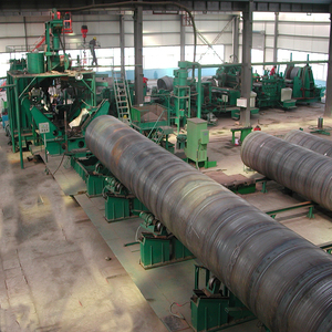 spiral welded pipe mill