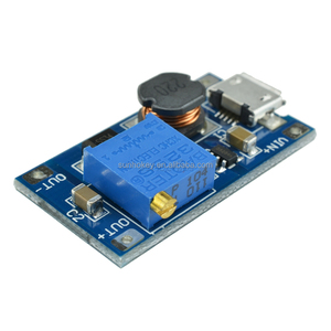 DC DC تصعيد امدادات الطاقة الداعم MT3608 لاستبدال XL6009 المصغّر USB 2A قابل للتعديل 2-24V إلى 28V خطوة متابعة وحدة - Product Image 2