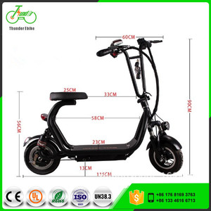 סגנון שימושי קטנוע אופניים citycoco כוח מנוע 350w עם סוללת ליתיום - Product Image 2