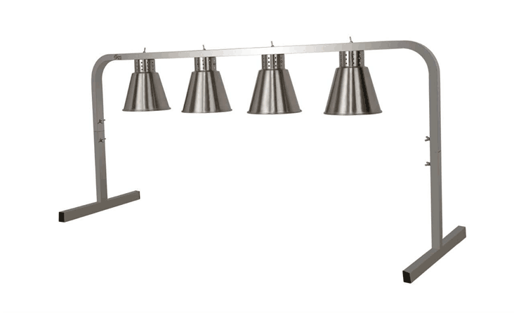 Stainless Steel Head Food Warmer Lamp Electric Buffet Heating