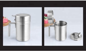Gran capacidad de metal dispensador de aceite con único boca de pico - Product Image 3