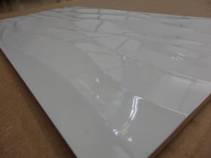 Azulejos de pared de cerámica de porcelana blanca antideslizante esmaltada de 300x600mm estilo clásico para <span class=keywords><strong>baño</strong></span> Interior acabado brillante para suelo de villas - Product Image 3