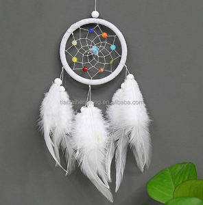 Handmade dream catcher, ciondolo appeso per la decorazione di colore diverso custom design accettabile - Product Image 5