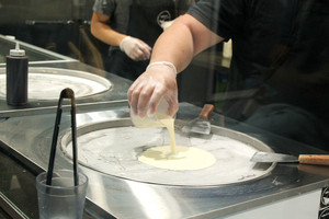 Máy Làm Kem Chiên Hai Chảo Thái Lan Với Tủ Lạnh Lưu Trữ Sản Phẩm Bán Buôn Máy Làm Kem Chiên Mạnh - Product Image 5