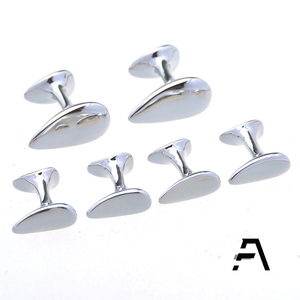 <span class=keywords><strong>Para</strong></span> <span class=keywords><strong>Amazon</strong></span> Tuxedo Formal Set Diseño de gota de agua <span class=keywords><strong>para</strong></span> bodas Fiestas Aniversarios Compromisos Incluye tachuelas de gemelos de latón - Product Image 4