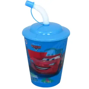Factory Direct Plastic 3d Bottle Personalized Kids Customized Reusable Plastic Cup With Lids