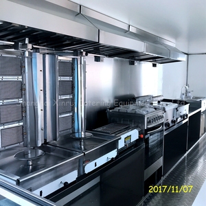 Carritos de comida callejera móvil para tacos, equipo de restaurante, equipo de cocina comercial, fibra de vidrio a la venta, Mini restaurante de Tailandia - Product Image 6