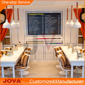 Estante de soporte de exhibición de esmalte de <span class=keywords><strong>uñas</strong></span> personalizado, muebles de equipo de salón de belleza JOVA - Product Image 6