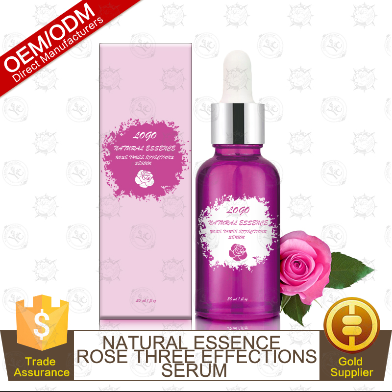 Гарантированное качество Натуральное Розовое Существо Три Effections Сыворотка 30 мл OEM/ODM Питания