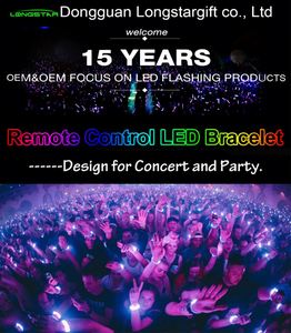 Kunststoff Silikon Programm Armband LED Dmx - Product Image 3