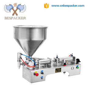 Bespacker G1WGD neumática de llenado pega machine Jam ketchup yogur máquina de llenado crema cosmética máquina de llenado - Product Image 2