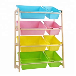 En İyi Seçim Ürünler Oyuncak Bin Organizatör Çocuklar Saklama Kutusu Playroom Yatak Raf Çekmece - Product Image 1