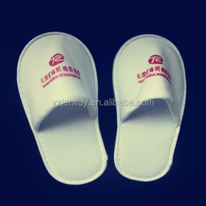 Kaynak fabrika üretimi ucuz lüks pamuk Terry yatak odası Unisex otel odası tek kullanımlık terlik - Product Image 3
