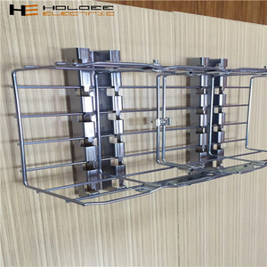 Ketahanan Korosi HDG Grid Kabel Tray/Galvanis Dingin Wire Mesh/Polos Baja Wire Mesh - Product Image 2