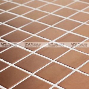 Mosaico de Cerámica Mate Cuadrado de 2 Pulgadas, Color Oro Rosa, para Decoración de Paredes, Hoteles, Dormitorios y Baños, a Buen Precio - Product Image 4