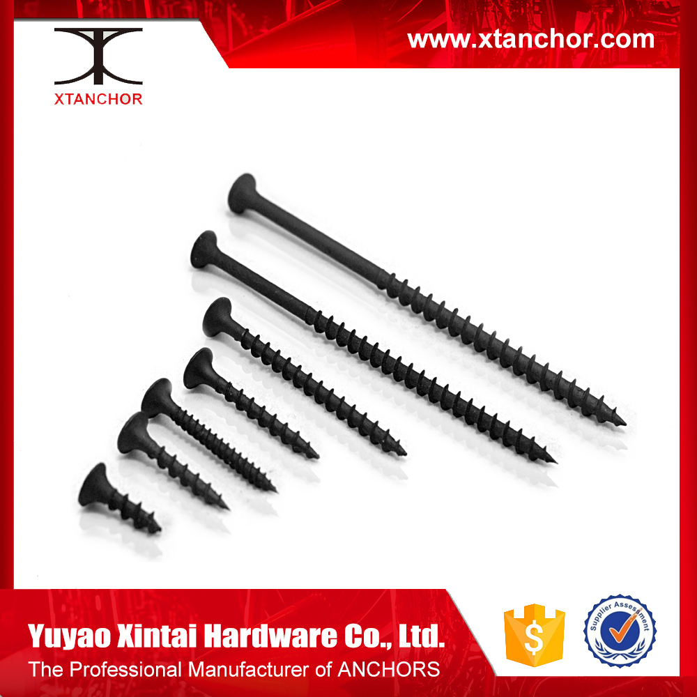 Auto threading boulons vis de cloison sèche bugle tête toiture matériaux