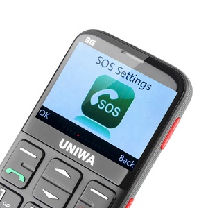 Gran fuente Botón grande 2,31 pulgadas de pantalla curva solo SIM 3G viejo hombre teléfono móvil - Product Image 5