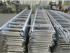 Best Selling Design Industrial Aço redondo Tubo Andaimes Escalada Escada Escada Do Macaco Galvanizado