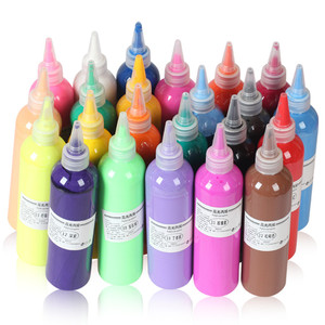 Peinture acrylique ml <span class=keywords><strong>de</strong></span> couleur, bouteille en plastique écologique/peinture acrylique pour visage - Product Image 1