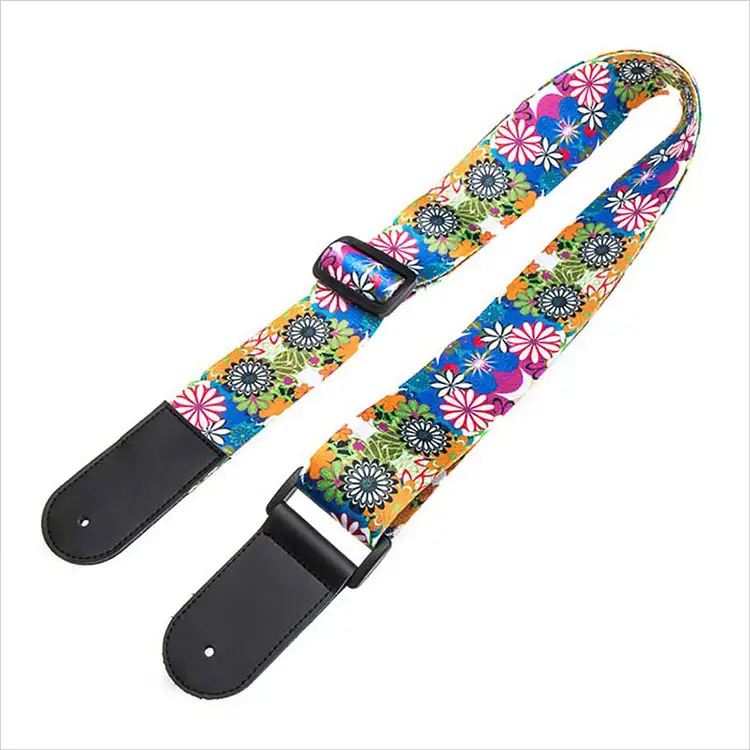 Wholesale Musical Instrument Acoustic Quick Release Guitar Strap With Custom Logo And Style