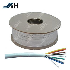 Fuente de la fábrica 2/4/6/8/10/12 Core 24AWG seguridad red alarma resistente al fuego cable - Product Image 5