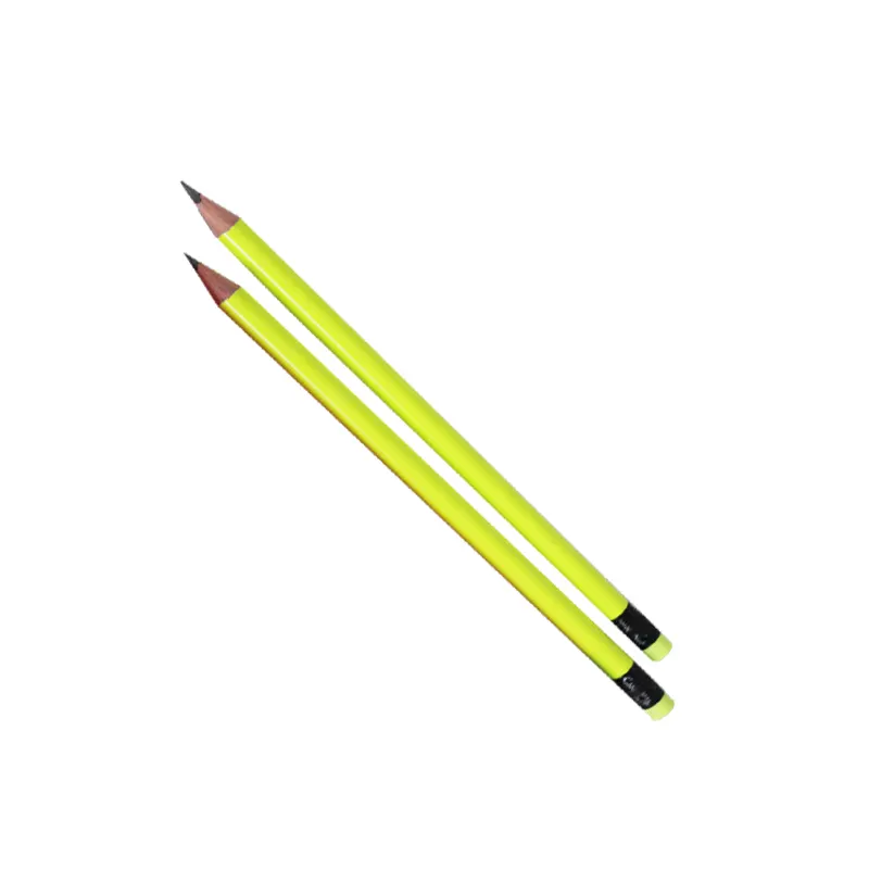 Kualitas Terbaik Mahasiswa Neon Warna Grafit Pensil dengan Penghapus