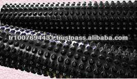 HDPE Drainage Dimple <b>Board</b> Building Materials Construction Chemicals <b>Black</b> Color Plastic Drainage Sheet - Product Image 2