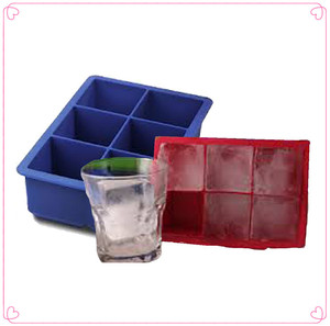 Gran <span class=keywords><strong>plaza</strong></span> cube tray silicona, moda bandejas de cubitos de hielo, cóctel cubo mágico del gran bandeja de cubitos de hielo - Product Image 5