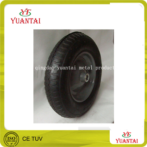 ล้อลม/ลมยาง พร้อมขอบเหล็กหรือพลาสติก สำหรับรถเข็น รถลาก ขนาด 3.50-8 4.00-8 4.00-6 - Product Image 6