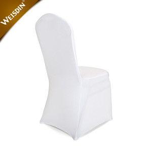 vendita calda ad alta qualità <span class=keywords><strong>universale</strong></span> bianco spandex copertura della sedia di banchetto di nozze - Product Image 2