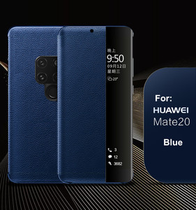 Thiết kế mới da điện thoại trường hợp xem cửa sổ trường hợp đối với Huawei <span class=keywords><strong>Mate</strong></span> 20 Người Bạn Đời 20 Pro Người Bạn Đời 8 <span class=keywords><strong>9</strong></span> 10 - Product Image 1