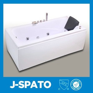 2015 3 asientos 2 tumbonas interior acrílico bañera sexy masaje for js-8666R - Product Image 4