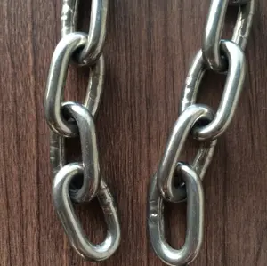316 Chain 2mm 3mm 4mm 6mm 8mm Short Stainless Steel Chain 304 316 Welded Link Ship Anchor Chain