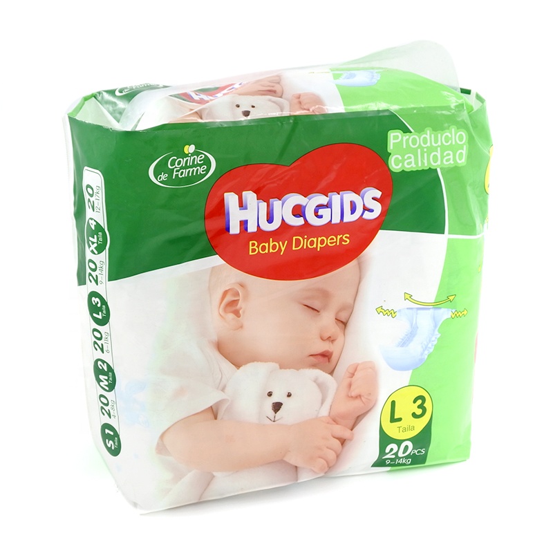 Одноразовые супер мягкие дышащие детские подгузники оптом по заводской цене