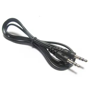 high quality black white 1m 2m 3feet 6feet car usb aux 3.5mm audio cable cord male to male