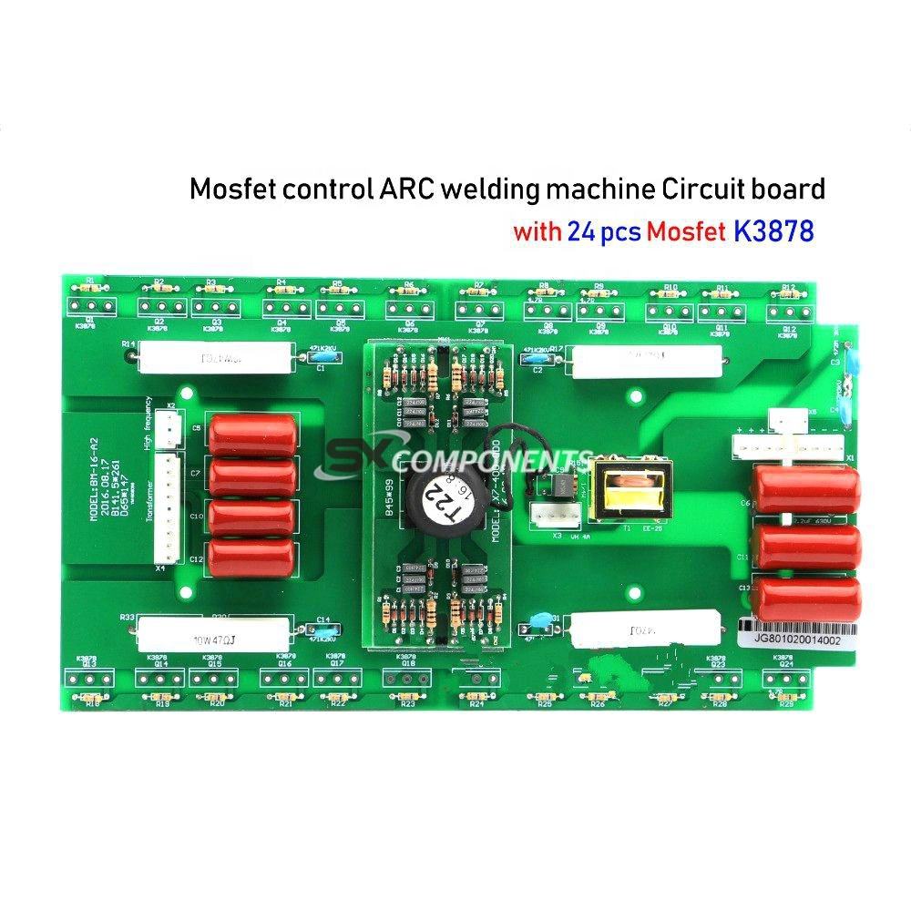 オーダー専用 ARC溶接機回路基板ZX7-500 PCB、24個のMosfet K3878、電界効果パイプ