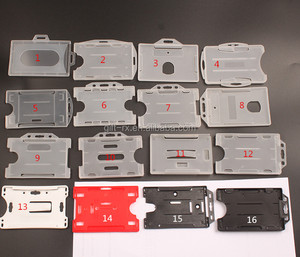 Porta Biglietti da Visita Personalizzato in Plastica Trasparente Rigida - Product Image 3