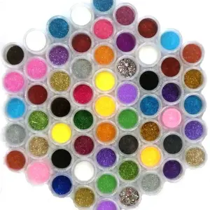 Mixed Cosmetic Nail Glitter Set fine Chunky Holographic Glitter For Eyes Makeup