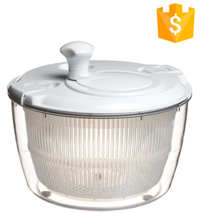 Dụng Cụ Xoay Xà Lách Lớn Vận Hành Bằng Tay Chất Lượng Cao Dụng Cụ Lọc Máy Sấy Rau Củ Nhà Bếp Dụng Cụ Quay Xà Lách Kéo - Product Image 5