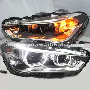 2016-2019 שנה עבור BMW X1 E84 LED U סגנון ראש מנורות פנסי