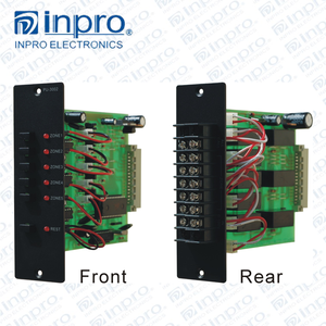 INPRO PM-124CX amplificateur de mélangeur de son numérique 12 canaux 4 + 4 entrées stéréo sortie de câble auxiliaire pour la fête sur scène - Product Image 3