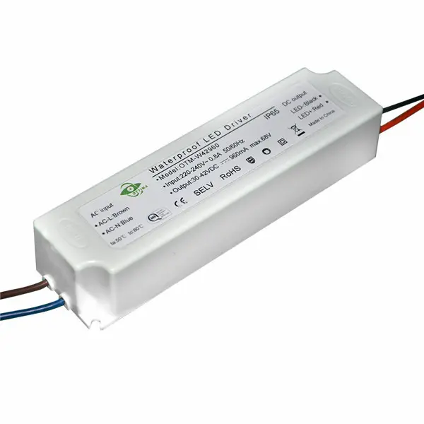 Led Driver Ottima Dc Power Supply36w 1000ma Constant Current Waterproof 36W OTM-361000 50hz/60hz 85-265v 10S15P CN;GUA Single