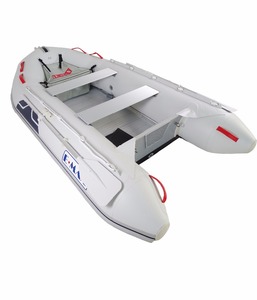 10ft Valmex Pvc aufblasbares Segelboot mit Aluminium boden Schnelle Lieferung Karpfen angeln - Product Image 3