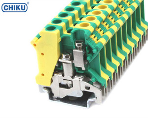 USLKG 10N Ground Earth Terminal Blocks Din Rail, Đầu Nối Dây 10Mm - Product Image 5