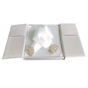 Hộp Bao Bì Bằng Vải Satin Sang Trọng Bán Cho Thiệp Mời Sang Trọng - Product Image 1