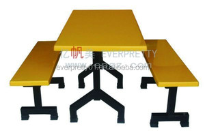 Ensemble à manger en bois dubaï salle à manger de cantine Table et chaise - Product Image 4